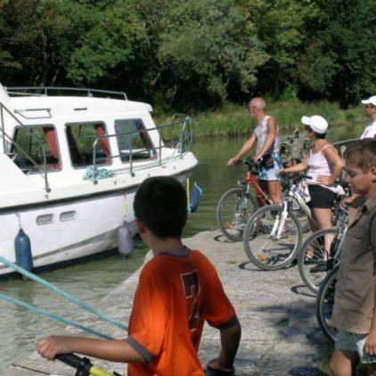 Parcourez en vélo le long du Canal du Midi